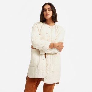 Everlane Quilted Jacket in Canvas